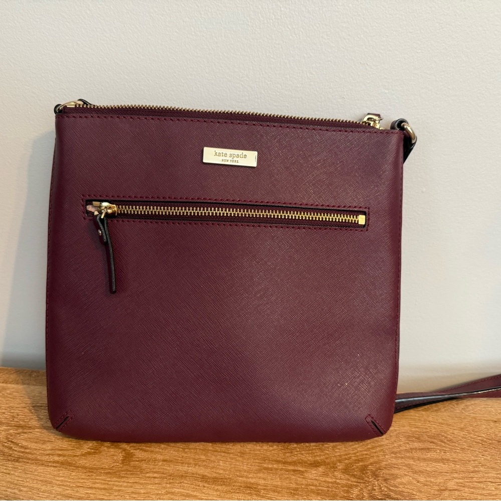 Kate Spade Deep Wine Crossbody Bag